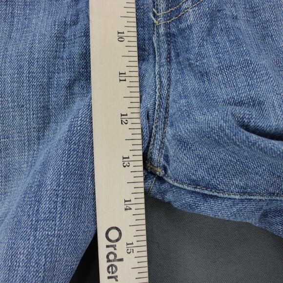 Levi’s 501 Jeans Vintage 90s Straight Leg Mens 42x32 Blue - Picture 6 of 10